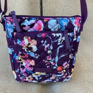 Vera Bradley Indiana Rose Mini Hipster Crossbody Purse 8 x 6.5 x 1 …